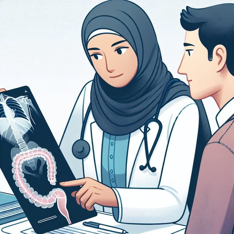 위암진단하는 의사