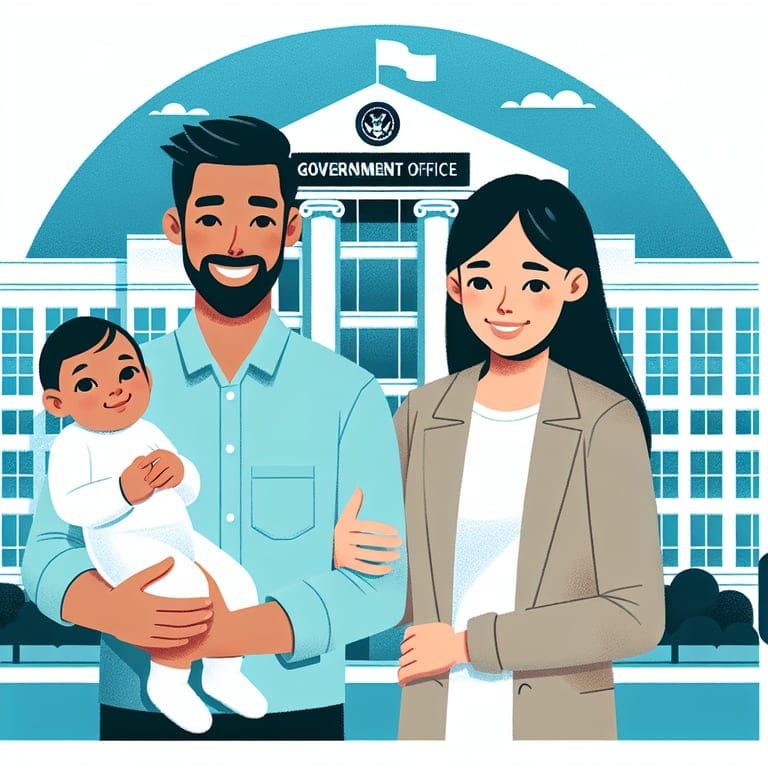 공무원부부 출산